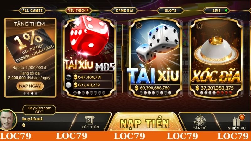 Hệ thống game yêu thích được cổng game cập nhật